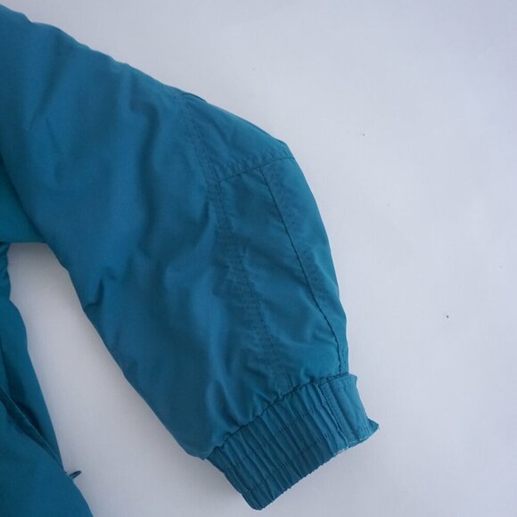 Vintage '90S Columbia Sports Teal Purple Fleece Removable Liner Winter Jacket L - Picture 5 of 12